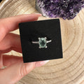 Green Baja Fluorite Ring - Adjustable