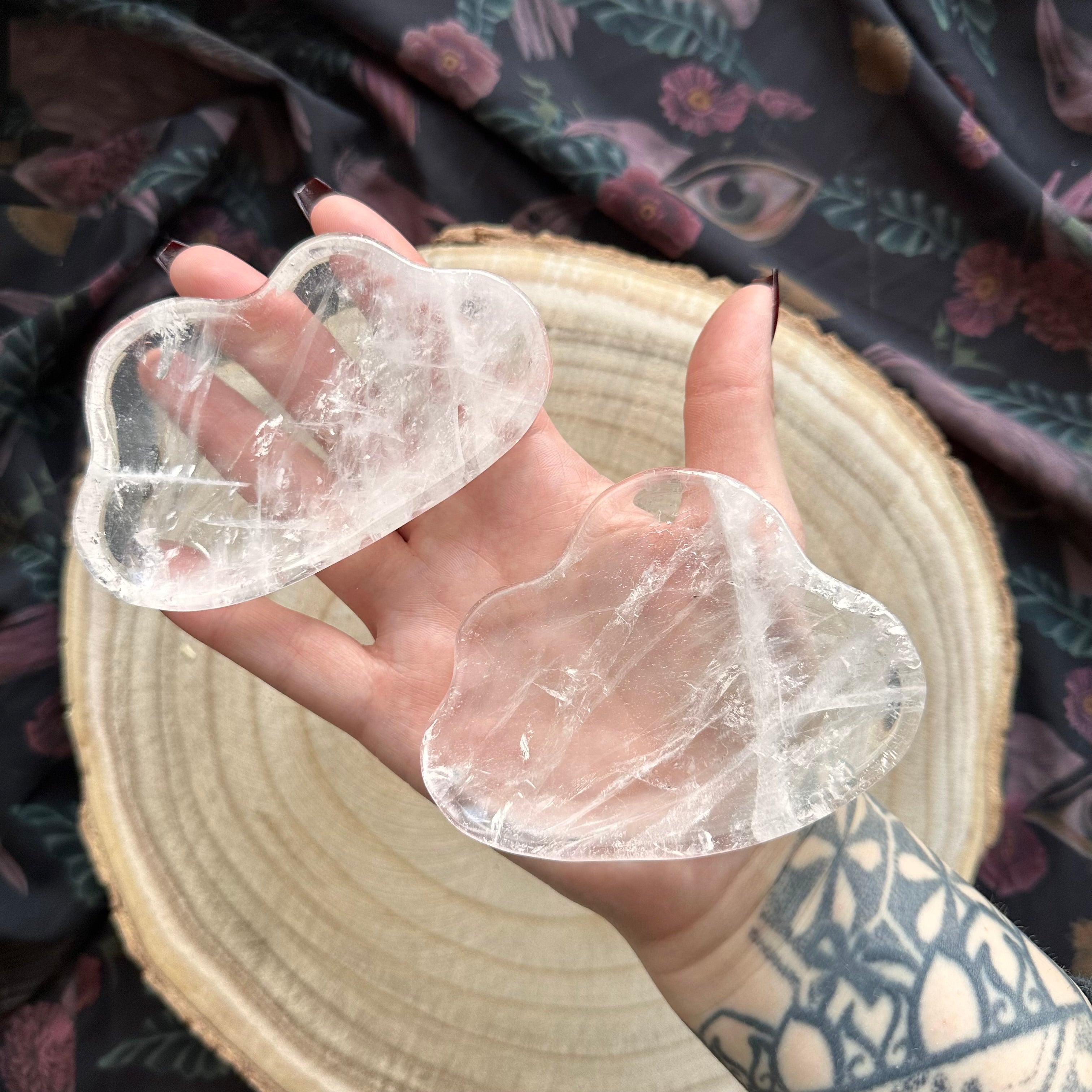Clear Quartz Cloud Bowl