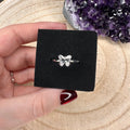Clear Quartz Butterfly - Adjustable