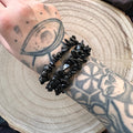 Black Tourmaline Chips Bracelet
