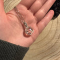 Clear Quartz Sphere Necklace